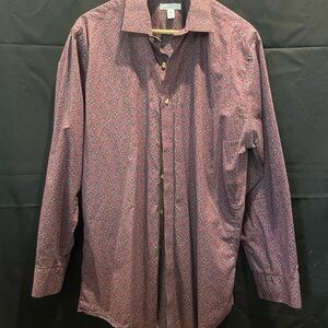 Bar III Men's Red Floral Shirt